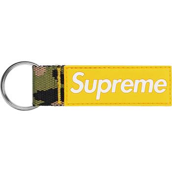 Accesorios Supreme Webbing Keychain Amarillo | Supreme 450CE